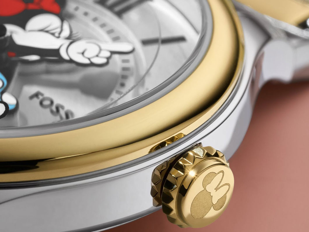 Disney Minnie Mouse x Fossil スペシャルエディション クラシックウォッチ