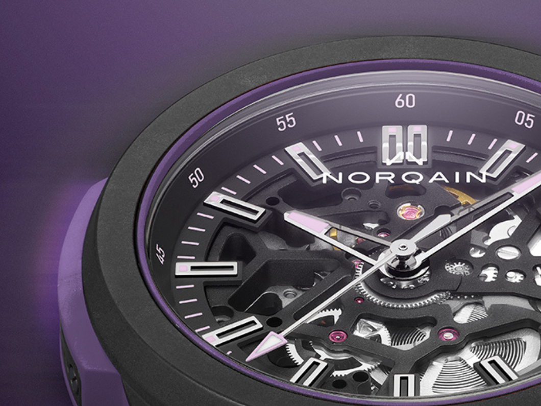 NORQAIN（ノルケイン） Wild ONE Skeleton 42mm Limited Edition Purple（ワイルド ワン スケルトン 42mm パープル リミテッドエディション）