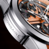 ノルケイン（NORQAIN）インディペンデンス スケルトン クロノ 42mm オレンジカラー