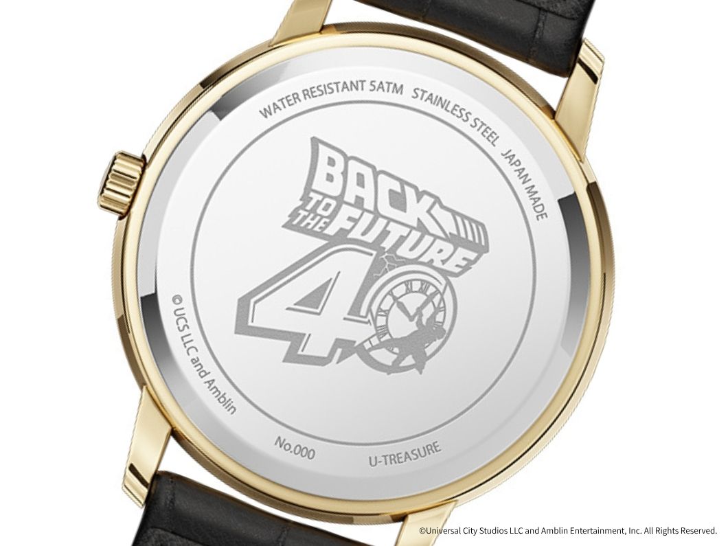時計台モチーフ腕時計（『バック・トゥ・ザ・フューチャー』 40周年モデル）