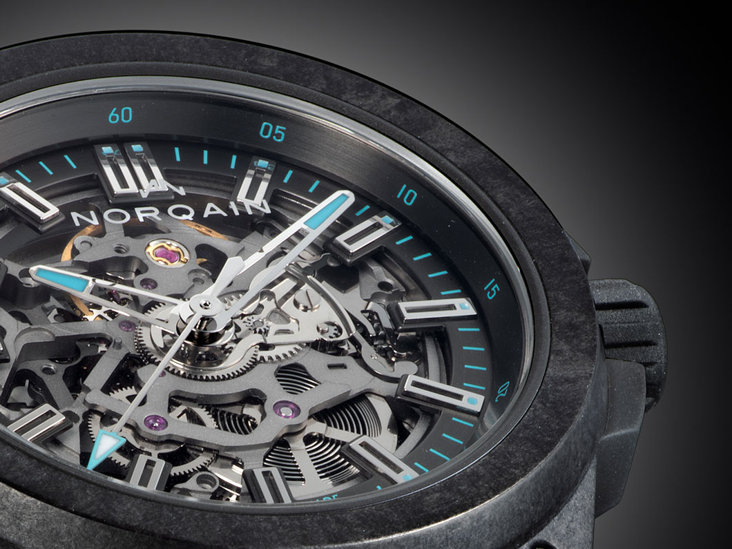 “ノルケイン（NORQAIN）”ワイルドワン スケルトン JP 42mm