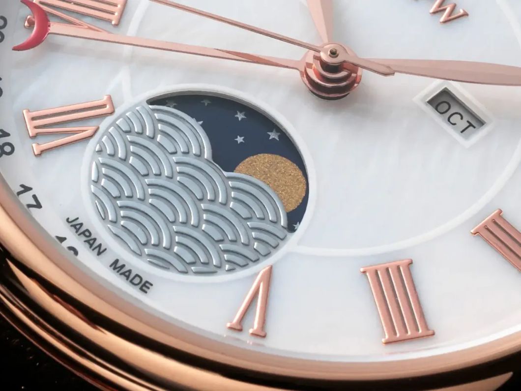 JPW（ジェイピーダブリュー） 日本製ムーンフェイズ腕時計 JP-002