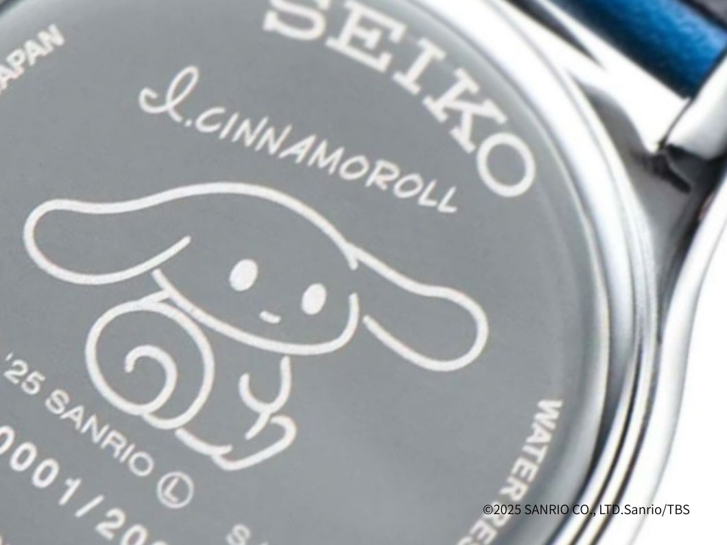 I.CINNAMOROLL（アイシナモロール）×SEIKO コラボウオッチ