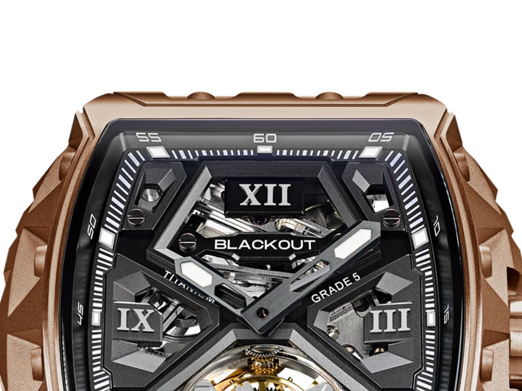 BLACKOUT WATCHES（ブラックアウト）XP1 Tourbillon TI Rose Gold