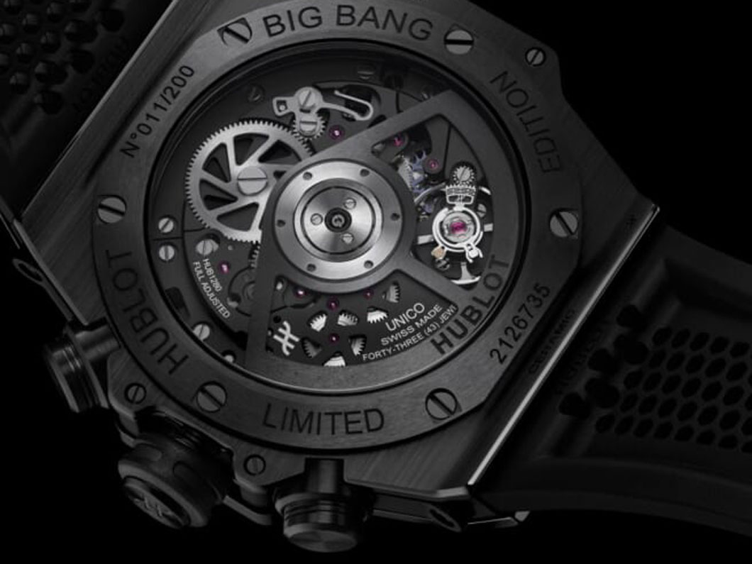 HUBLOT（ウブロ）ビッグ・バン ウニコ SR_A by サミュエル・ロス オールブラック