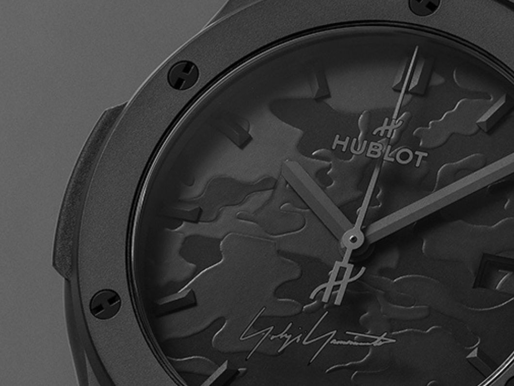 HUBLOT（ウブロ）クラシック・フュージョン ヨウジヤマモト オールブラック カモ
