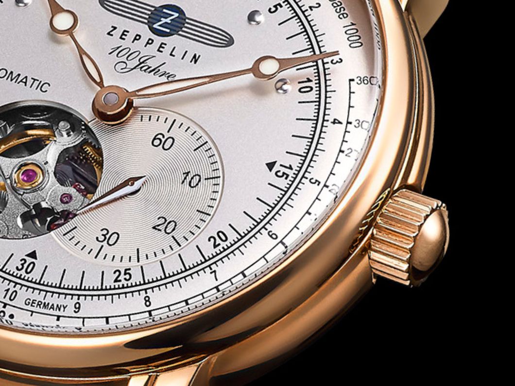 ZEPPELIN（ツェッペリン）100周年記念シリーズオープンハート オートマティック