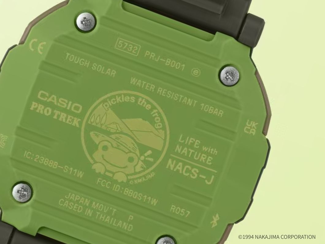 CASIO（カシオ） PRO TREK×日本自然保護協会×かえるのピクルス PRJ-B001NJ