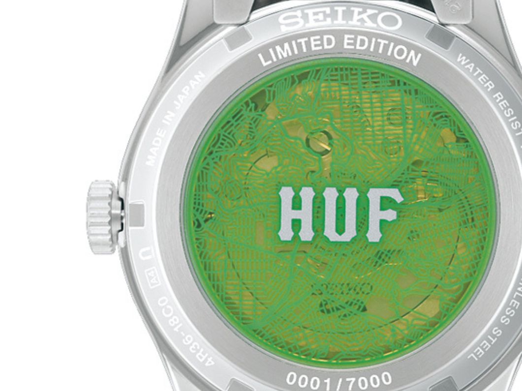 セイコー 5スポーツ✕HUF コラボレーション限定モデル第3弾