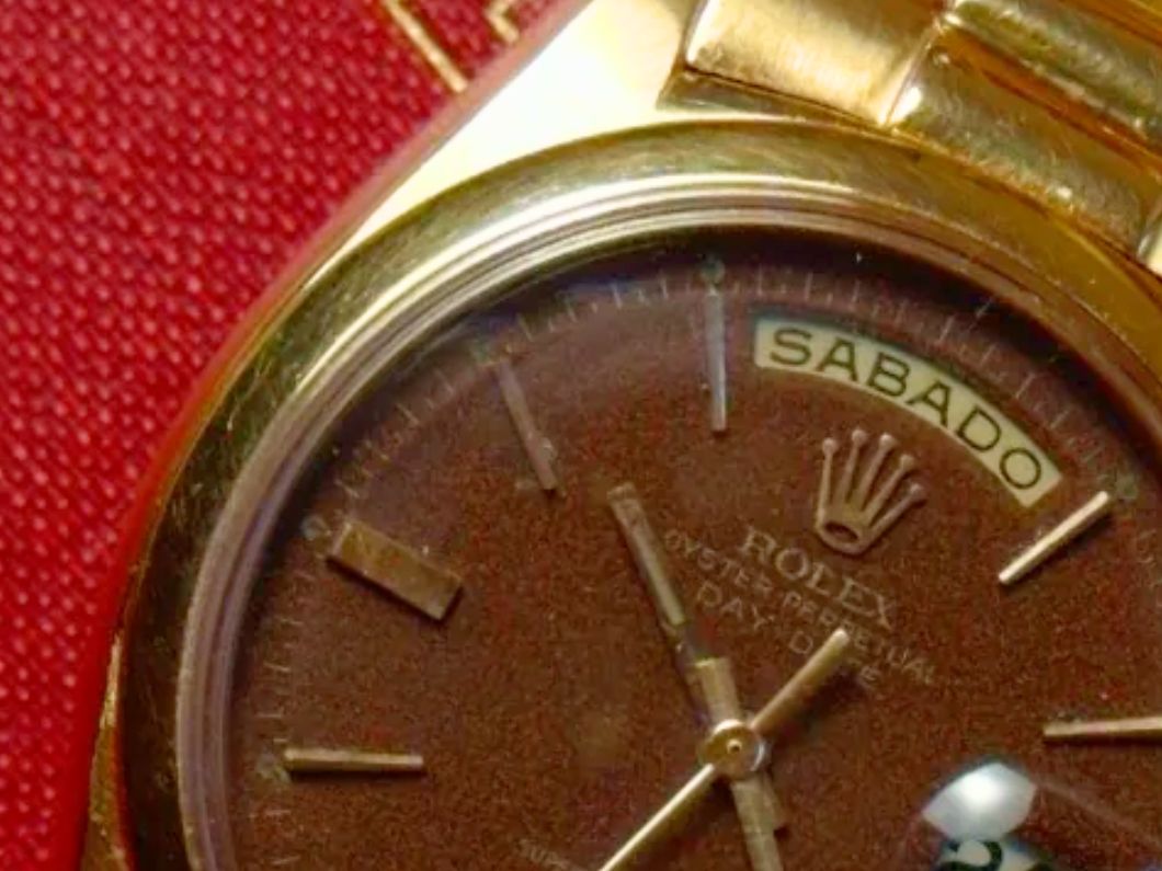 PRINCIPE prive ROLEX 18k Rose Gold Day-Date 1965s