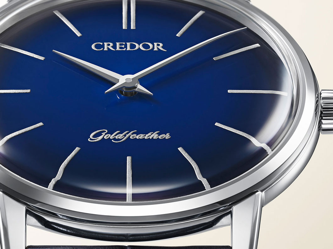 クレドール ゴールドフェザー 漆芸ダイヤル 限定モデル