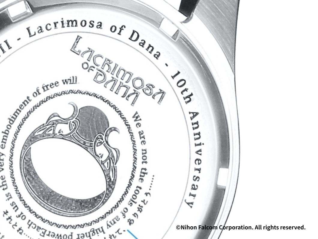 イースVIII -Lacrimosa of DANA- 10周年記念クロノグラフ腕時計