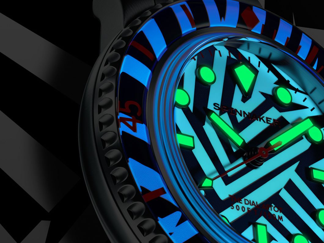 SPINNAKER（スピニカー） FLEUSS 40 AUTOMATIC RAZZLE DAZZLE LIMITED EDITION（フルース 40 オートマティック ラズル・ダズル リミテッドエディション）